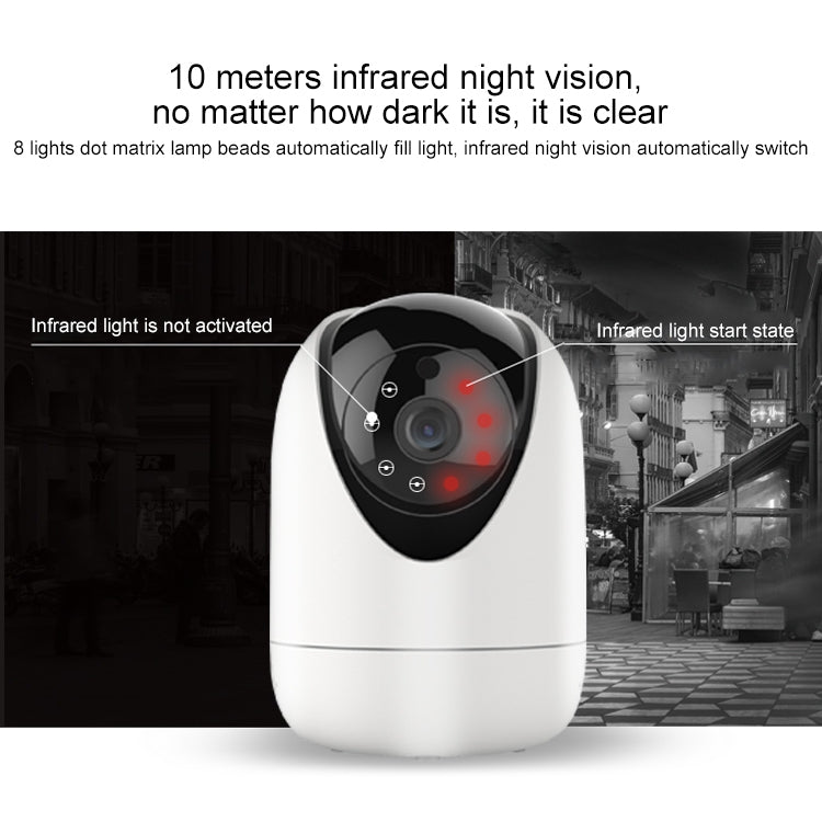 YT47 HD Wireless Indoor Network Shaking Head Camera, Support Motion Detection & Infrared Night Vision & Micro SD Card, AU Plug, YT47 YT47 HD Wireless Indoor Network Shaking Head Camera, Support Motion Detection & Infrared Night Vision & Micro SD Card, AU Plug, YT47